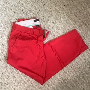 J Crew Red Pants
